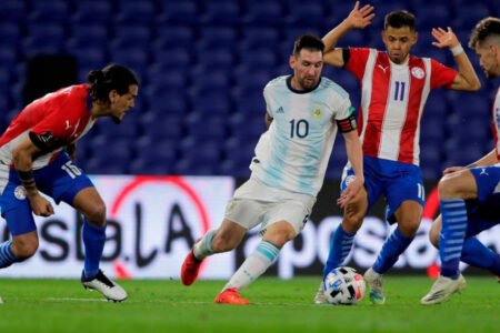 Argentina y Paraguay empataron a 1 en la fecha 3 de las eliminatorias sudamericanas.
