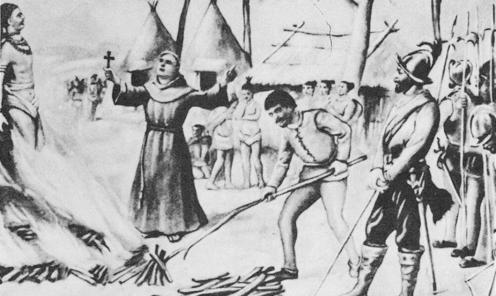 Un día como hoy, 11 de noviembre, el cacique Hatuey, fue ejecutado a la hoguera por los colonos españoles.