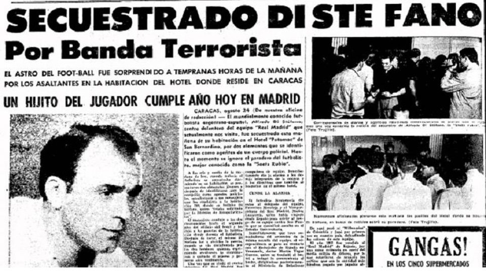 secuestro de Di Stéfano