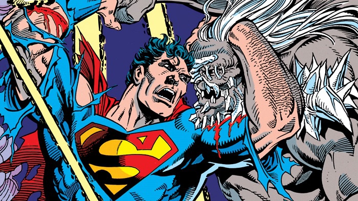 la muerte de superman