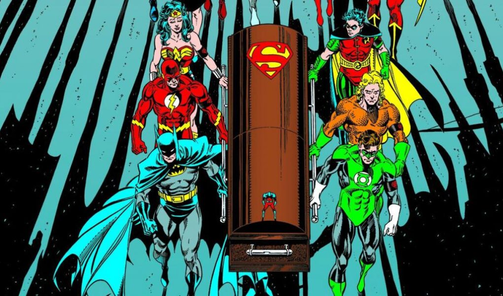 la muerte de superman
