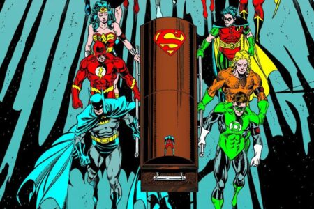 la muerte de superman