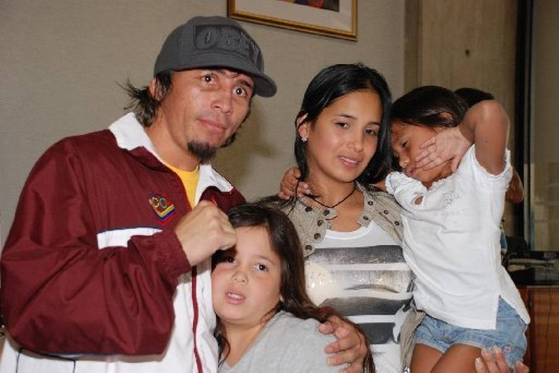 edwin valero y su esposa