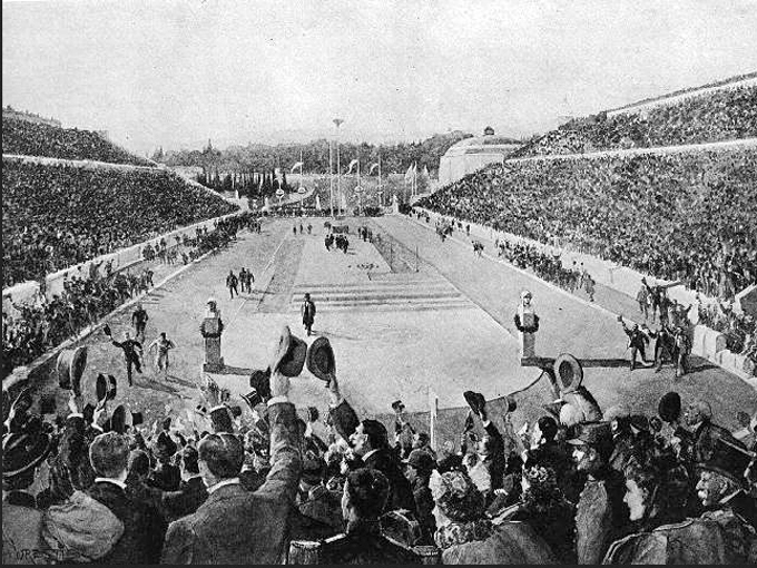 historia de los juegos olímpicos modernos