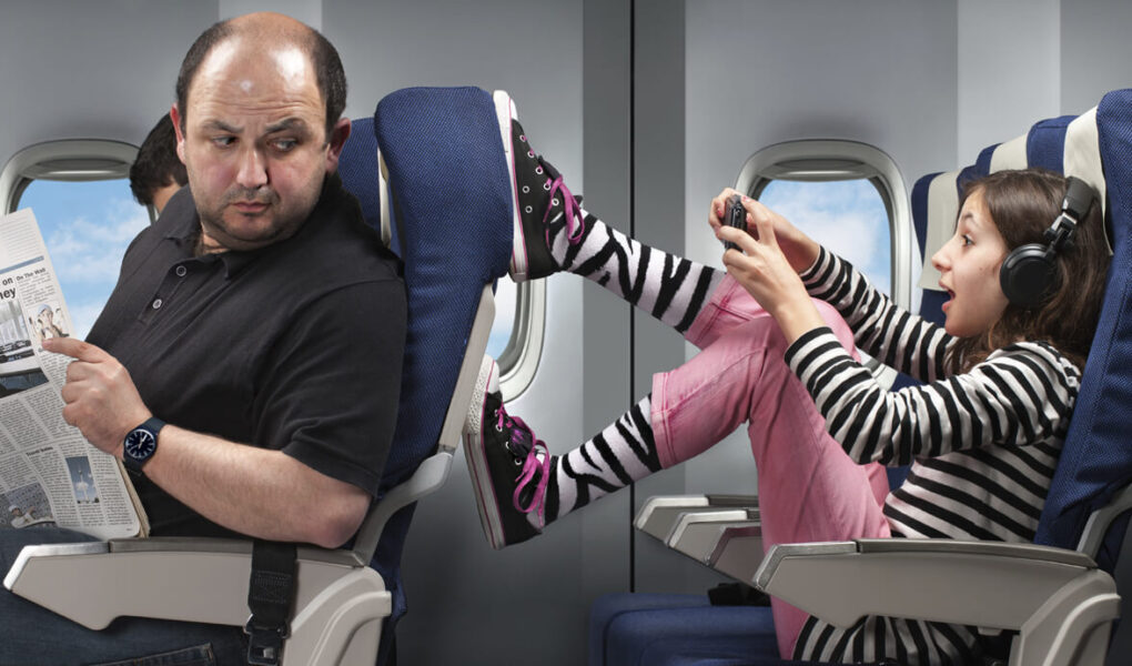 que no hacer en aviones
