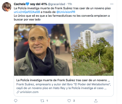 La misteriosa muerte del Dr. Frank Suárez (VIDEO) - Dossier Interactivo