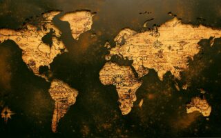 world map illustration